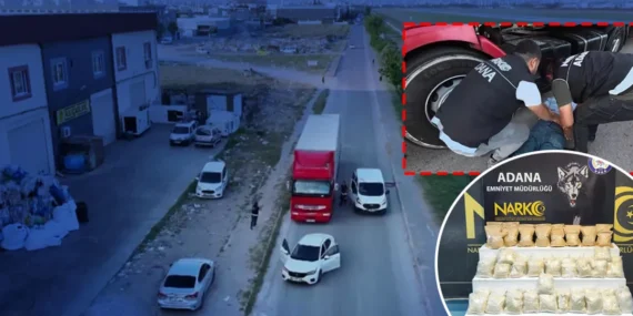 Adana’da büyük operasyon: TIR’dan binlerce uyuşturucu hap çıktı!