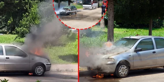 Adana’da korkutan araç yangını: patlamalar ardı ardına geldi