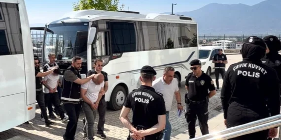 Bursa merkezli uyuşturucu operasyonunda 40 kişi tutuklandı