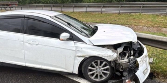 Bursa’da kaygan yolda feci kaza: 4 yaralı