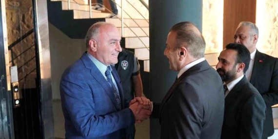 Duhok ve IKBY Heyeti Erzincan Ticaret ve Sanayi Odası’nda