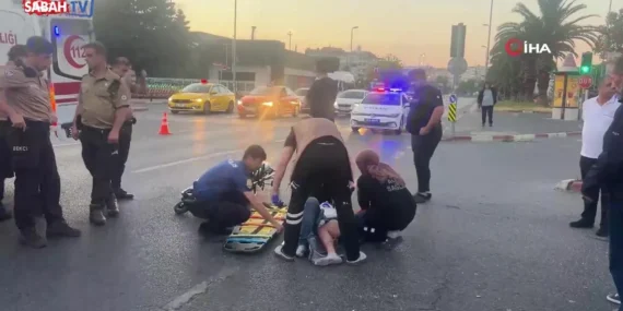 Fatih’te 3 motosiklet çarpıştı: 5 yaralı, 1’i ağır | Video