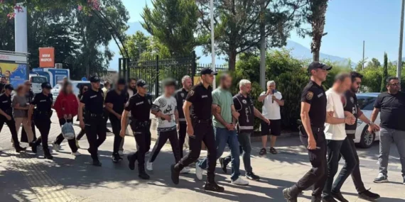 Fethiye merkezli ‘Daltonlar’ ve ‘Casperlar’ soruşturmasında 22 gözaltı