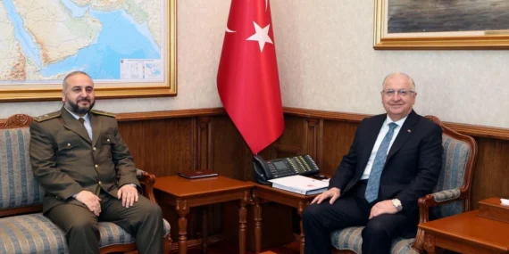 Güler ve Suriyeli Bakan Ebu Kasra Ankara’da Buluştu