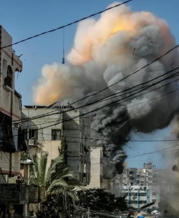 Israil-Gazze-Seridi8217ne-hava-saldirisi-4-olu-biri-gazeteci-featured