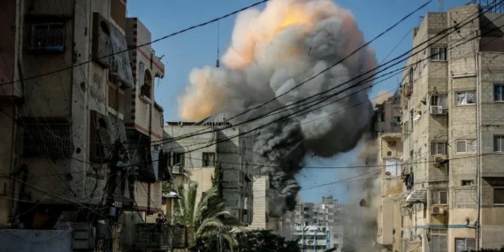 Israil-Gazze-Seridi8217ne-hava-saldirisi-4-olu-biri-gazeteci-featured