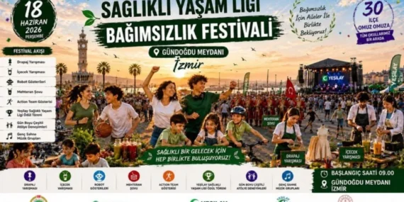 İzmir Yeşilay Bağımsızlık Festivali Başladı