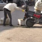 Bursa'da Arıların Motosiklet Olayı
