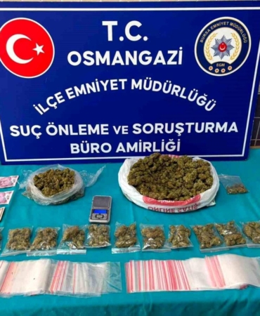 Bursa'da Uyuşturucu Operasyonu: 4 Gözaltı