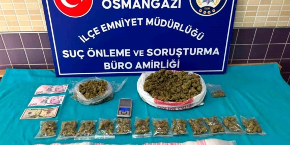 Bursa’da Uyuşturucu Operasyonu: 4 Gözaltı