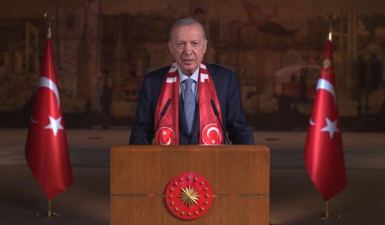 Erdoğan'dan A Milli Futbol Takımı'na destek mesajı: 'Yeni bir destanı yazmanın tam zamanı'