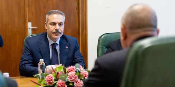 Hakan Fidan Sofya’da Radev ile Görüştü