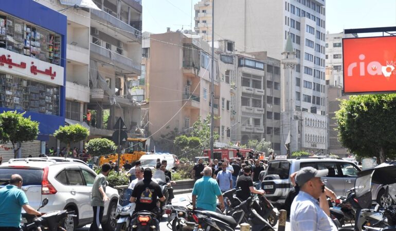 İsrail'in Beyrut'a Hava Saldırısı: 3 Ölü, 15 Yaralı
