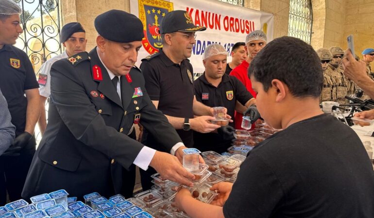 Jandarma 187. yılında Şanlıurfa’da mevlit ve dua ile anıldı