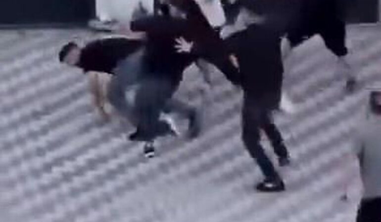İnegöl'de Kavga: Kemer ve Istakalarla Saldırı
