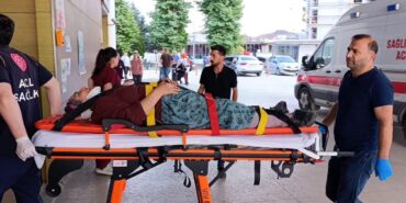 Kiraz Toplarken Düşen Kadın Yaralandı