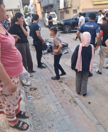 Gemlik'te Motosiklet Kazası!