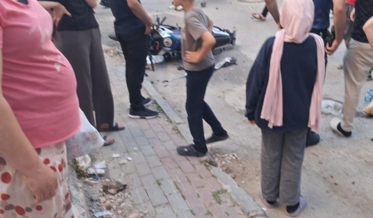 Gemlik'te Motosiklet Kazası!