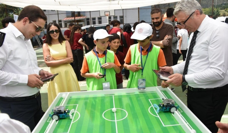 Sason'da Robotik ve Teknoloji Sergisi
