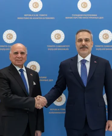 Fidan ile Hüseyin Ankara’da bölgesel işbirliğini ele aldı