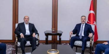 Fidan Hamas heyetiyle Ankara’da temas kurdu