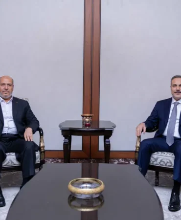 Fidan Hamas heyetiyle Ankara’da temas kurdu