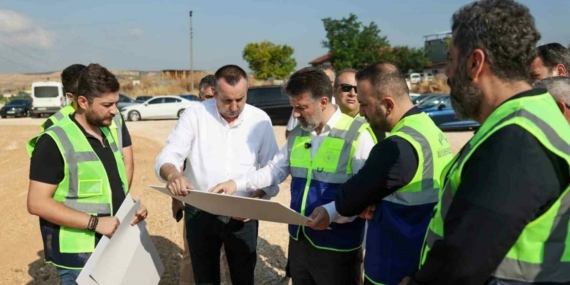 Başkan Vekili Biba Nilüfer’de yeni ulaşım yollarını inceledi