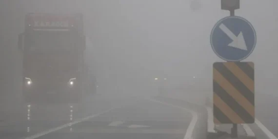 Bolu Dağı’nda Görüş Mesafesi Yaklaşık 30 Metreye Düştü