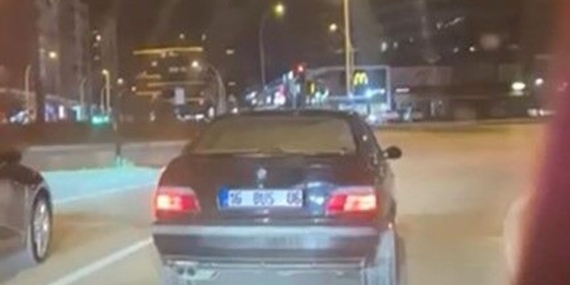 Bursa’da Drift Yapan Sürücüye Rekor Ceza