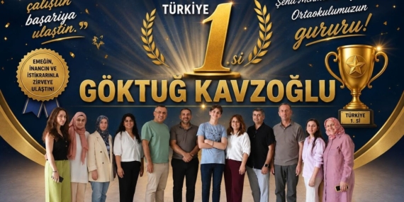 Bursa’da LGS gururu: Türkiye birincisi Göktuğ Kavzoğlu