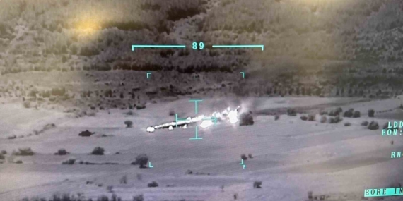 Çanakkale’deki yangında 10 dönüm tarım arazisi zarar gördü