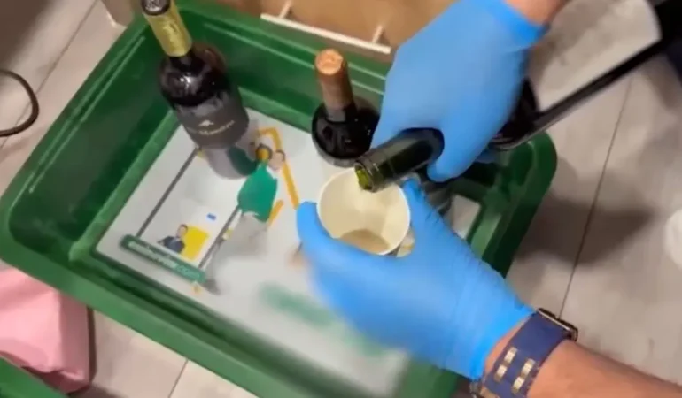 Dusseldorftan-getirilen-sarap-siselerine-sivi-metamfetamin-yakalandi-featured