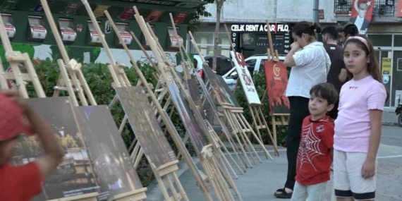 Gürsu’da 15 Temmuz’un anı fotoğrafları vatandaşlarla buluştu
