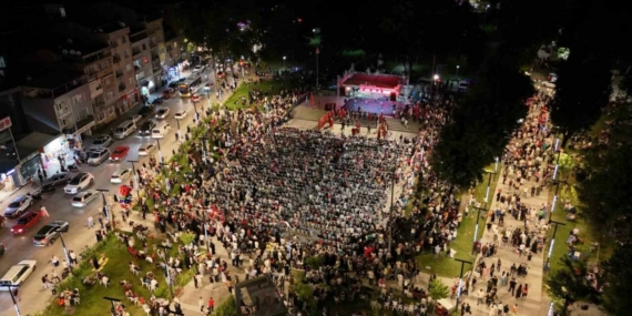 İnegöl 15 Temmuz’un 10’uncu yıl dönümünde tek yürek oldu