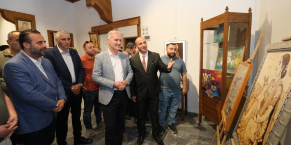 İnegöl Kent Müzesi’nde 183. sergi sanatseverlerle buluştu