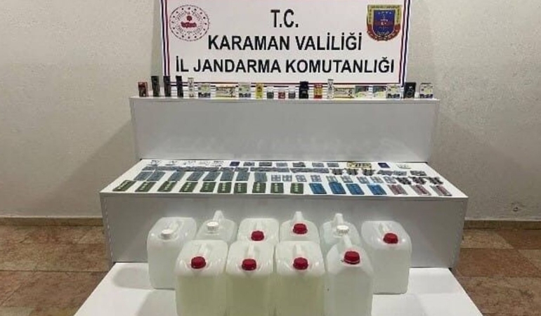 Karaman8217da-uyusturucu-ile-etil-alkol-ele-gecirildi-aranan-8-kisi-tutuklandi-featured
