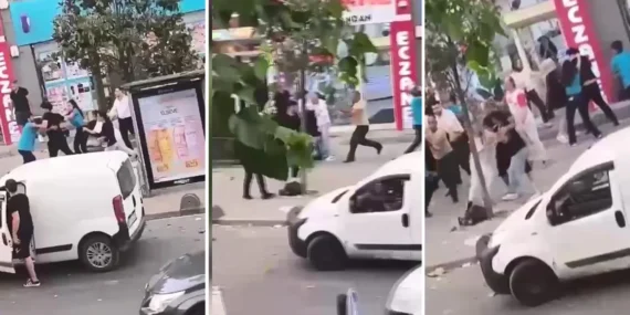 Karpuz fiyatı nedeniyle markette arbede çıktı