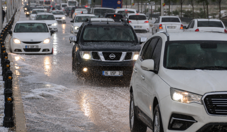 Mudanya-Yolunda-Dolu-ve-Saganak-Trafigi-Siddetlendi-kai