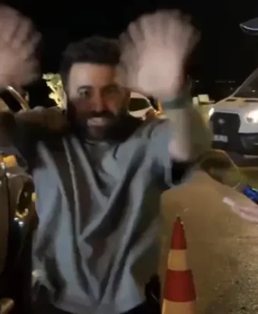 Mudanyada-Trafik-Denetiminde-Alkol-Cikmayinca-Sevinc-Dolu-Anlar-featured