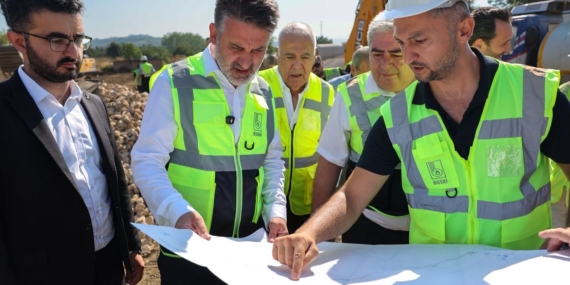 Nilüfer Çayı temiz akış için 2 km hat inşa