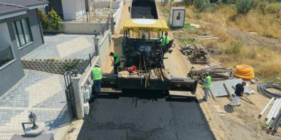 Nilüfer’de yol çalışmaları hız kazandı