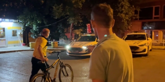 Polise yaklaşan alkollü bisiklet sürücüsüne 25 bin ceza, 3.59 promil çıktı