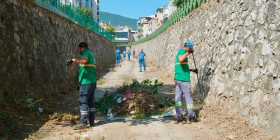 Selçukbey Kanalı’nda geniş kapsamlı temizlik faaliyeti