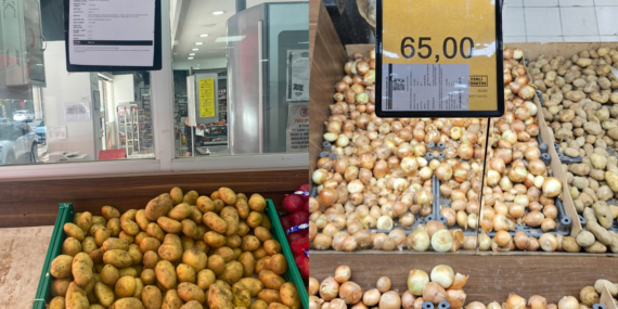 Sofranın vazgeçilmezleri zamla boğuşuyor: Soğan 65 TL, patates 55 TL