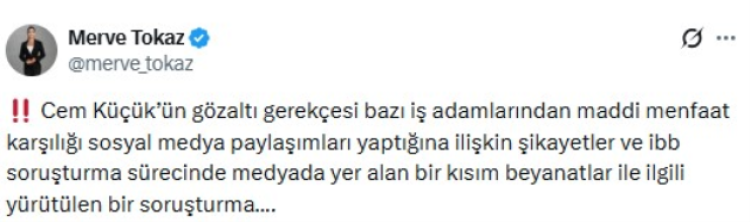 İddia: Cem Küçük, iş adamlarının şikayetiyle gözaltında