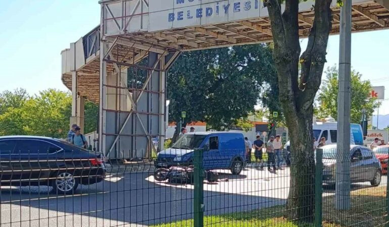 Mudanya’da otomobil-motosiklet kazasında 1 yaralı