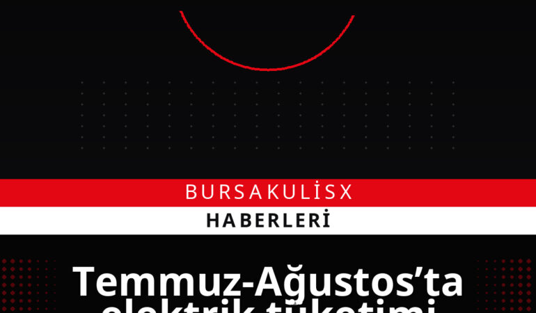 Temmuz-Ağustos’ta elektrik tüketimi zirveye ulaşıyor