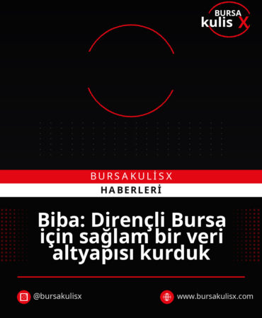 Biba: Dirençli Bursa için sağlam bir veri altyapısı kurduk