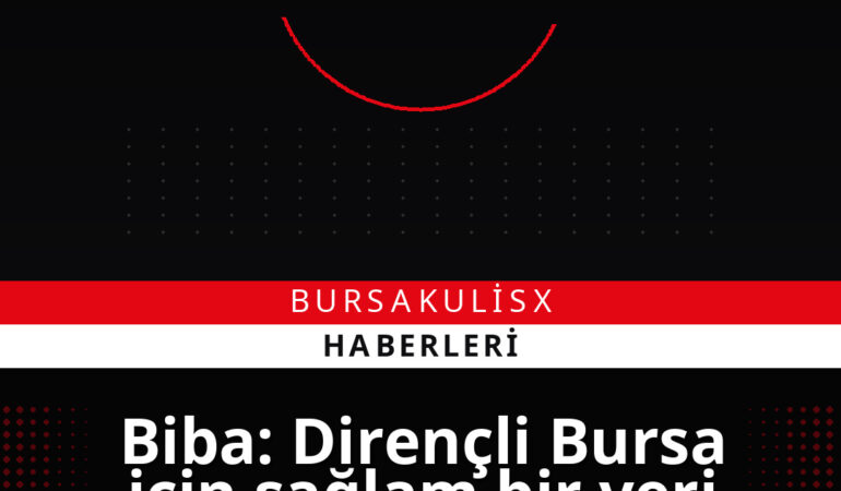 Biba: Dirençli Bursa için sağlam bir veri altyapısı kurduk