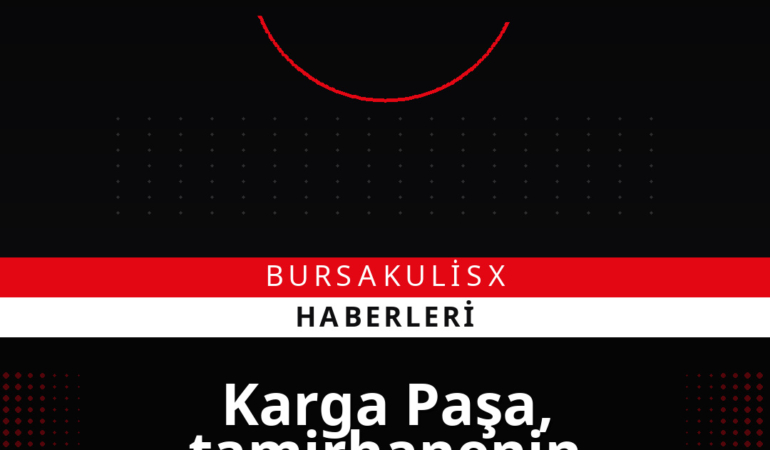 Karga Paşa, tamirhanenin sürpriz çalışanı oldu